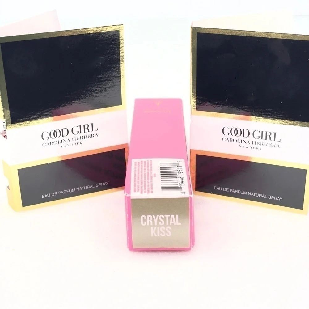 BRAND New Bundle Jeffree Star Lip Gloss and 2 Carolina Herrera samples
